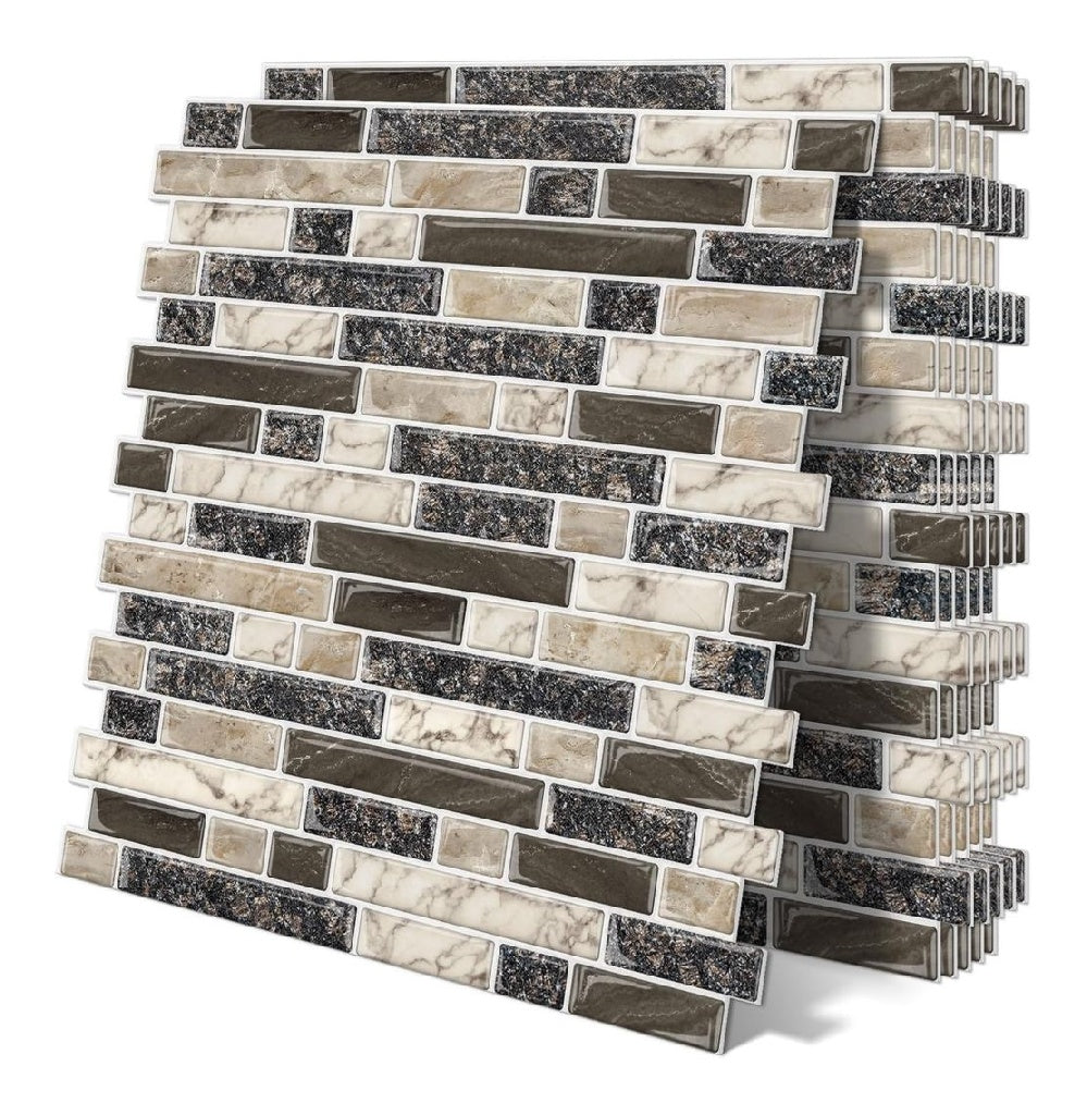 Relief 3d Carrelage Adhesif Mural Credence Adhesive Cuisine 10 Pieces