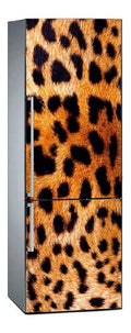 Oedim Vinyle destine a refrigerateur texture leopard 185 x 60 cm Adhesif resistant et facile a appliquer Autocollant decoratif au design elegant