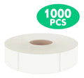 du 1000 etiquettes congelateur amovibles vierges impermeable a l'huile et l'eau avec ligne de perforation pour les recipients alimentaires Bocaux Gardemanger Organisation chaque mesure 25 x 5 cm