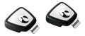 CUISINOX Eclipse Set du 2 anses amovibles Finition brillant Noir