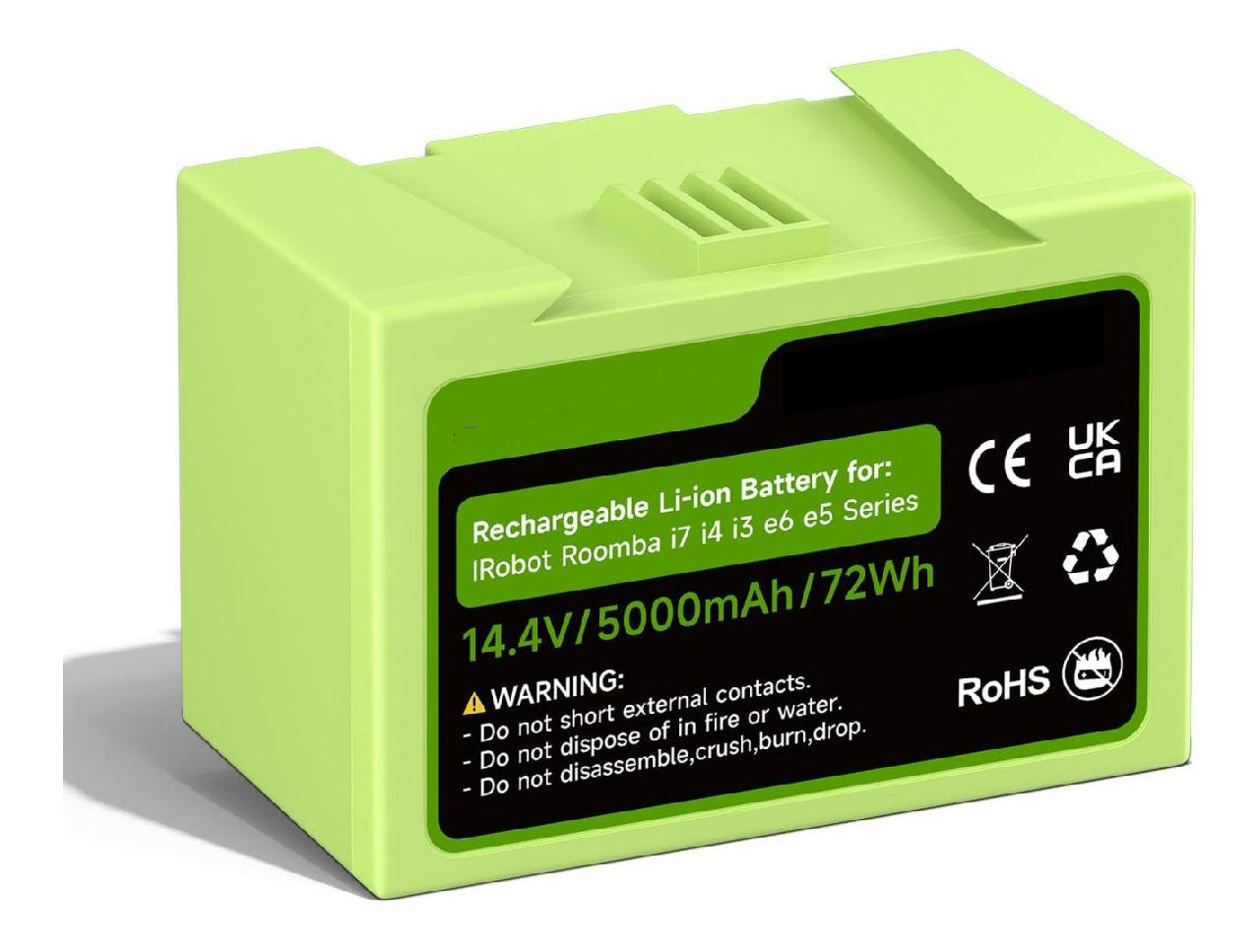144 5000 V mAh ABLD1 Batterie Lithium pour aspirateur Roomba i7/i7 J7/J7 i4/i4 i3/i3 e5 e6 7550J7550J7550207150 J7150 i7158 i7550i755020